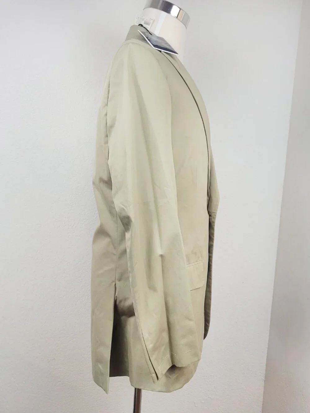 Vintage Untailored Oscar De La Renta Suit Jacket Men's Tan 42/L 42 Long USA Made